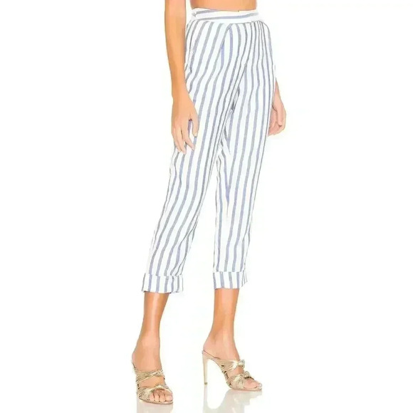 Tularosa Aimee Pant‎ Blue & White Stripe Size XL - Picture 4 of 11